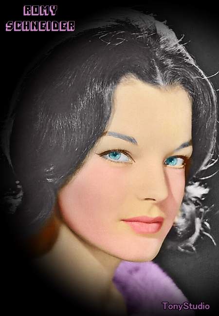 Romy Schneider young modified